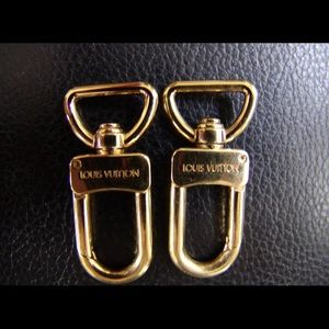 Louis Vuitton Handbag Strap Clips Authentic